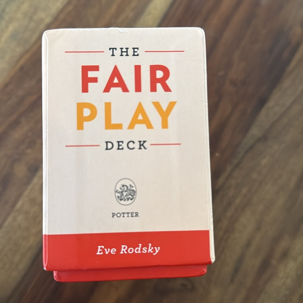 NEW Fair Play - a Fun Couple Card Game